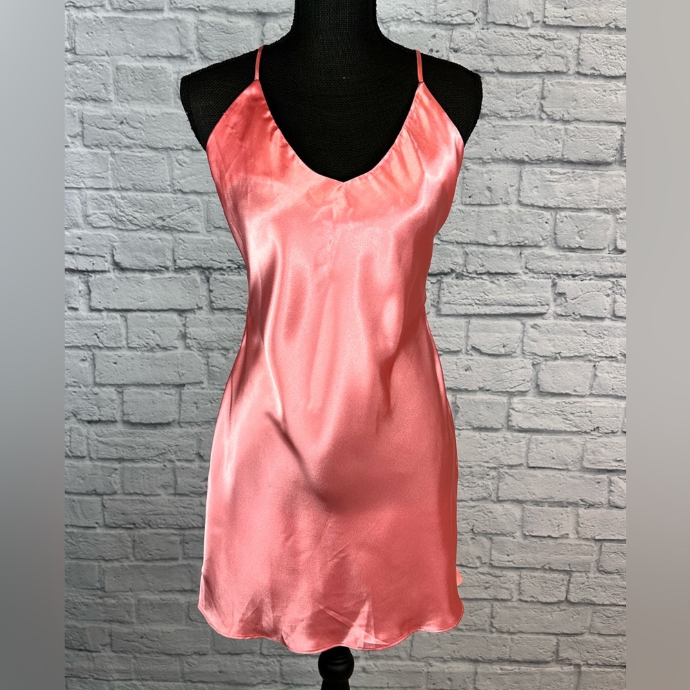 Peach color sexy Victoria’s Secret slip nightie